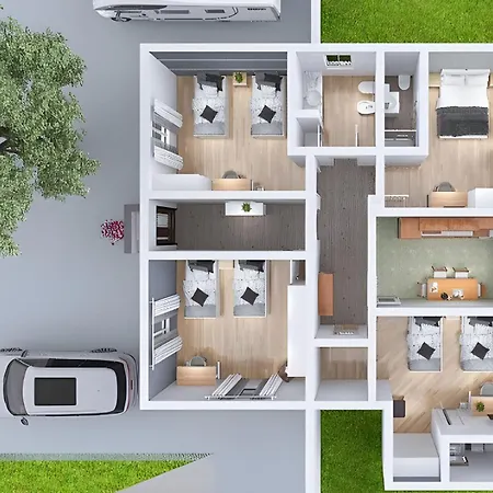 住宿加早餐酒店 Cattinara 的里雅斯特